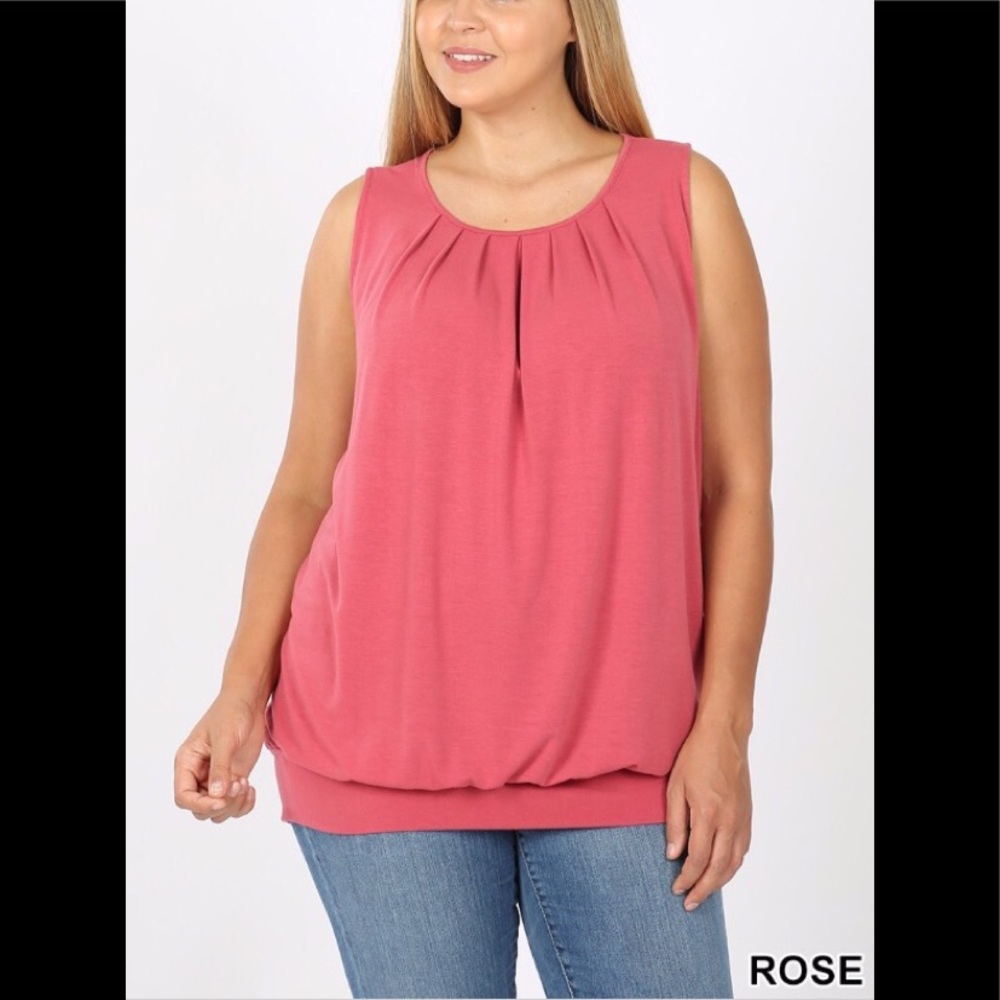 NWT Plus Rose Top